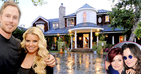 jessica simpson ozzy osbourne house