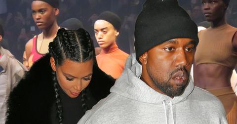 Kim Kardashian & Kanye West Yeezy Season 3 Fight