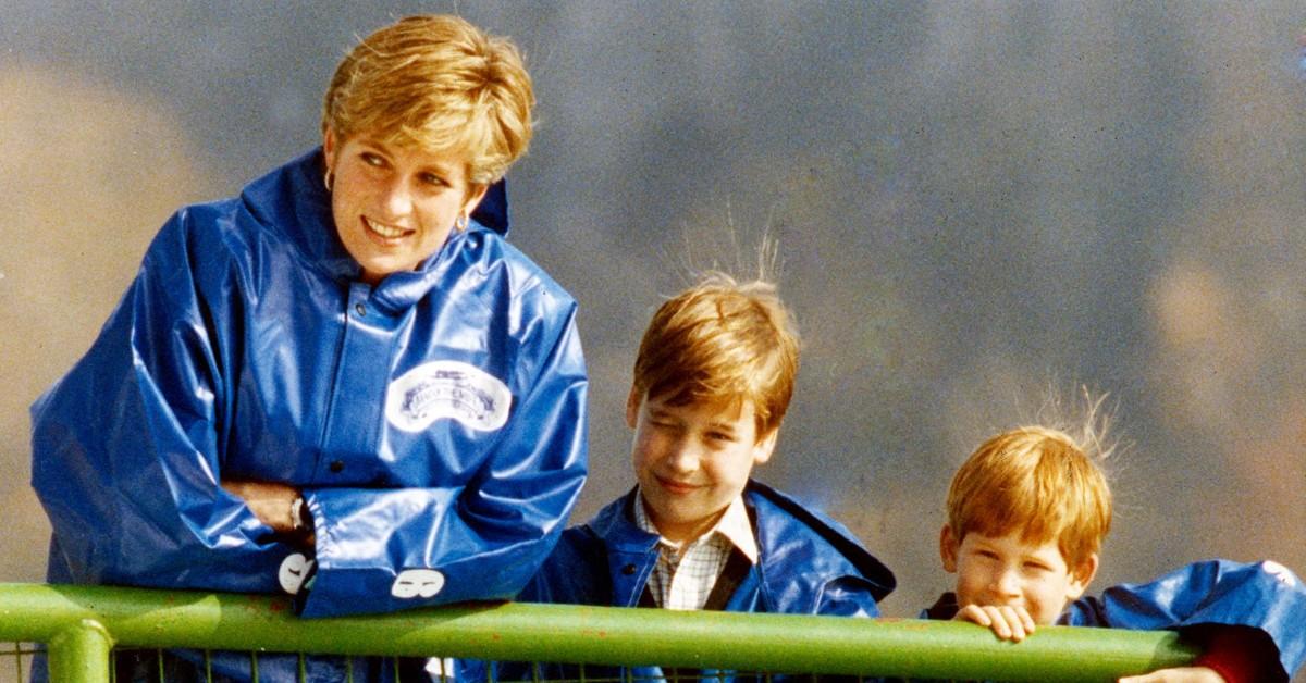 Princess Diana, Prince William and Prince Harry