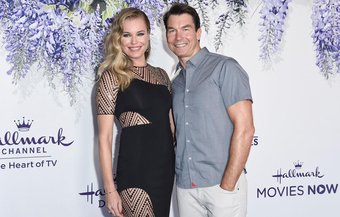 Jerry O'Connell and Rebecca Romijn