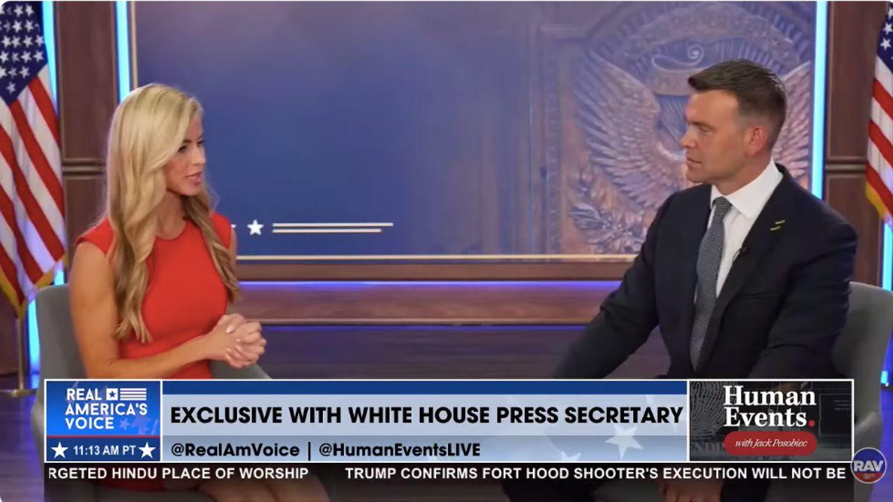 picture of Katie Zacharia and Jack Posobiec