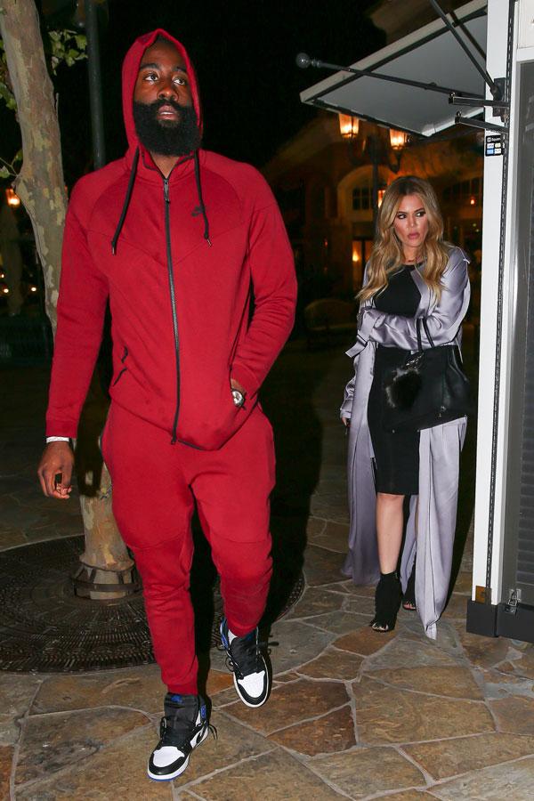 Khloe Kardashian Romantic Dinner Date With James Harden