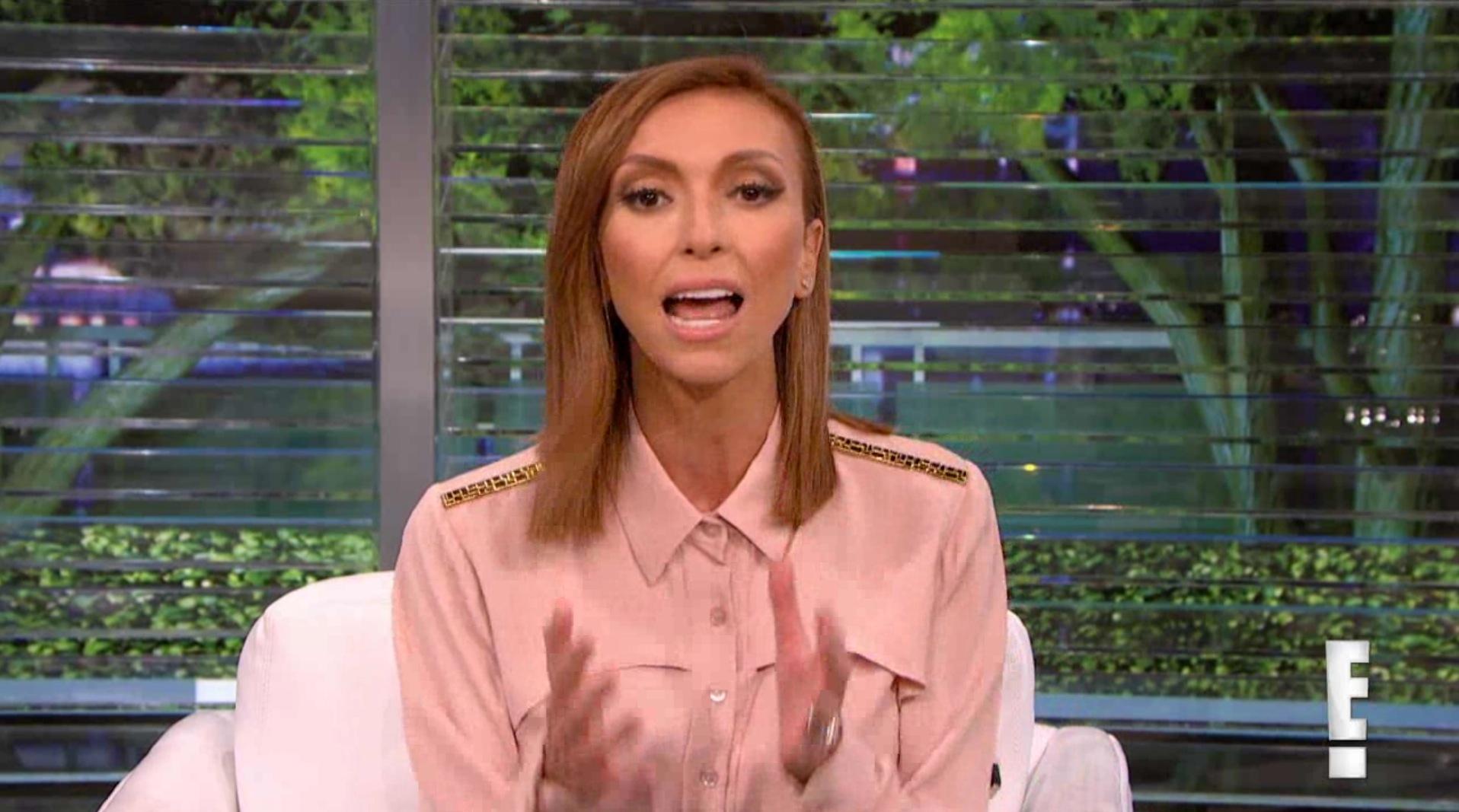 Giuliana Rancic Angry