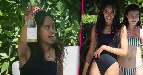 Malia Obama Spotted Drinking Wine All Day