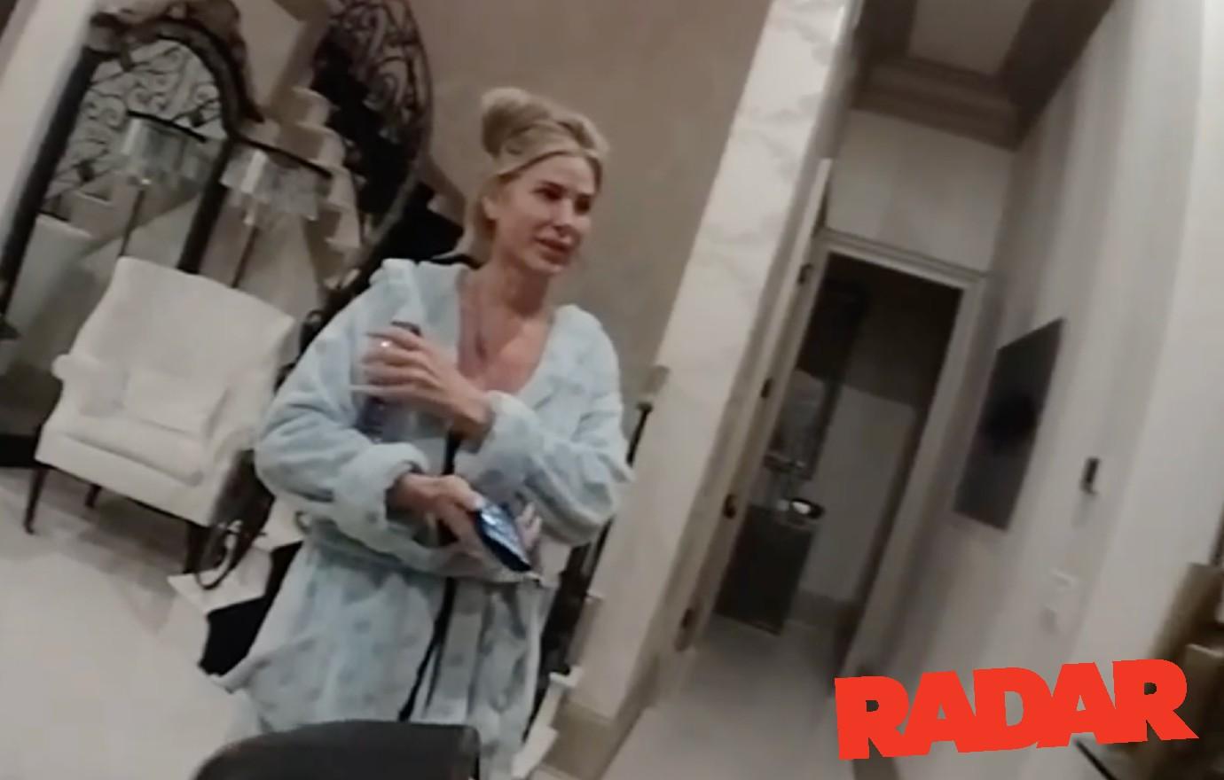 Shocking Police Footage Watch Kim Zolciak Break Down After Bathroom Dispute With Husband Kroy Biermann