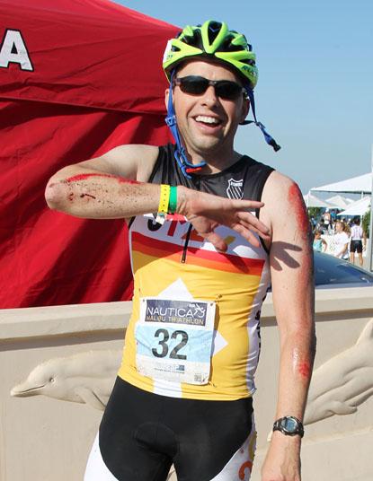 Jon Cryer Crashes His Bike During The Nautica Malibu Triathlon