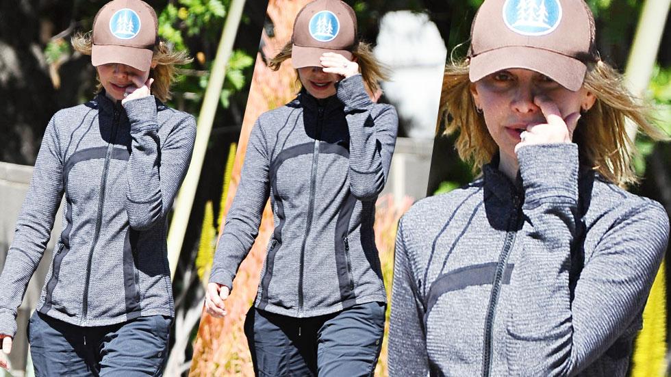 Calista Flockhart LA Walk Day Of Plane Crash