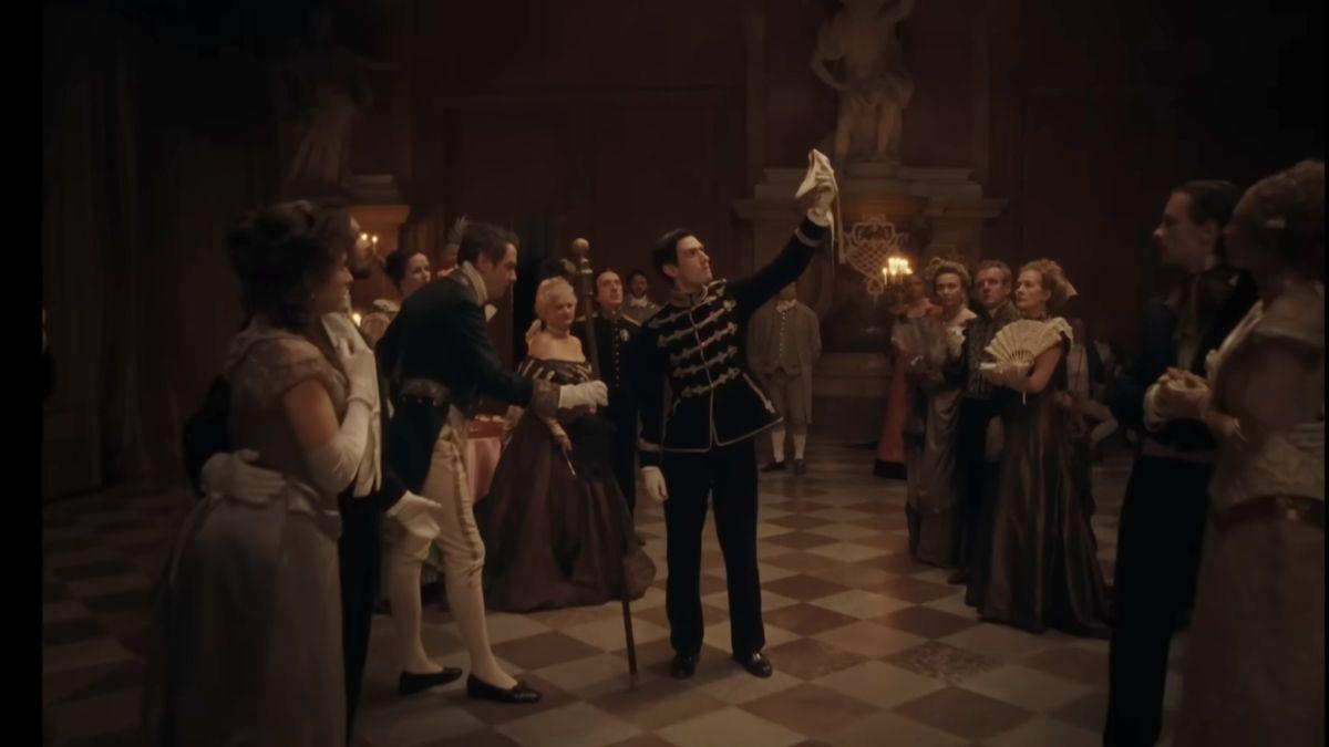 Screengrab of a scene from 'The Ugly Stepsister'