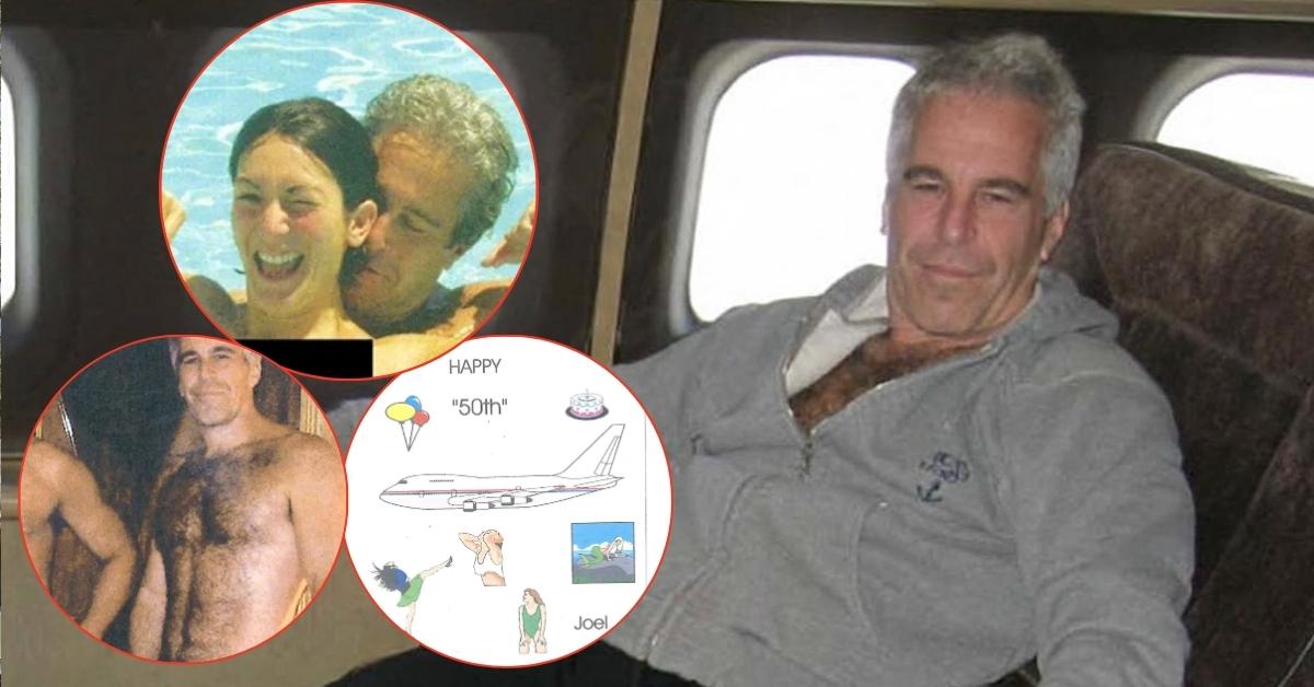 Photo of Jeffrey Epstein and  Ghislaine Maxwell