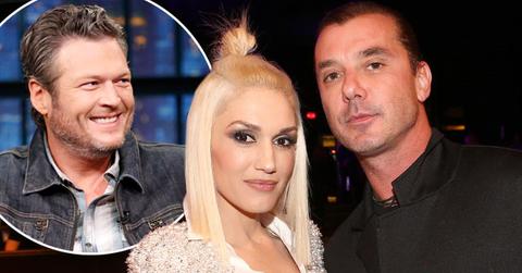 blake shelton reunited gwen stefani gavin rossdale