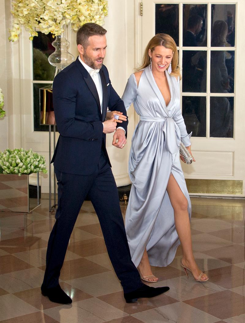 Blake Lively Suffers Major Wardrobe Malfunction At The Canada State Dinner 
