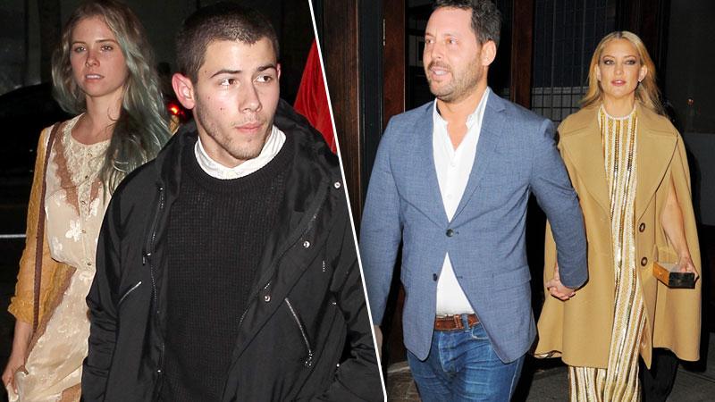 Kate Hudson Nick Jonas Breakup -- Dating, Kissing New Friends