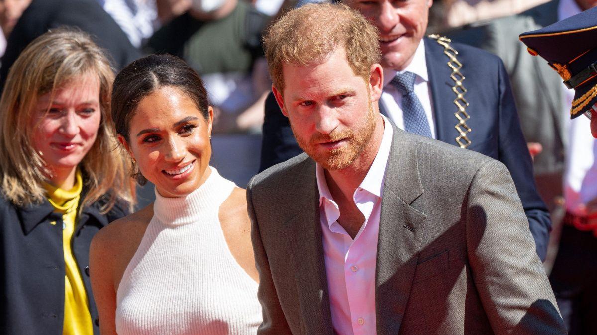 Photo of Prince Harry and Meghan Markle