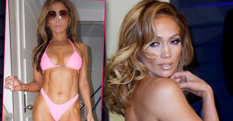Jennifer Lopez Shows Off Stripper Bikini Body