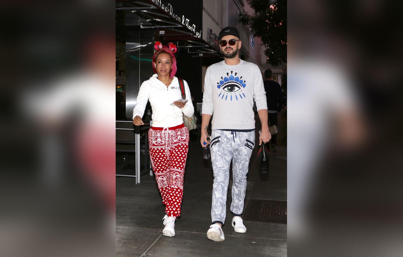 Mel B Out With Rumored Hairdresser Beau