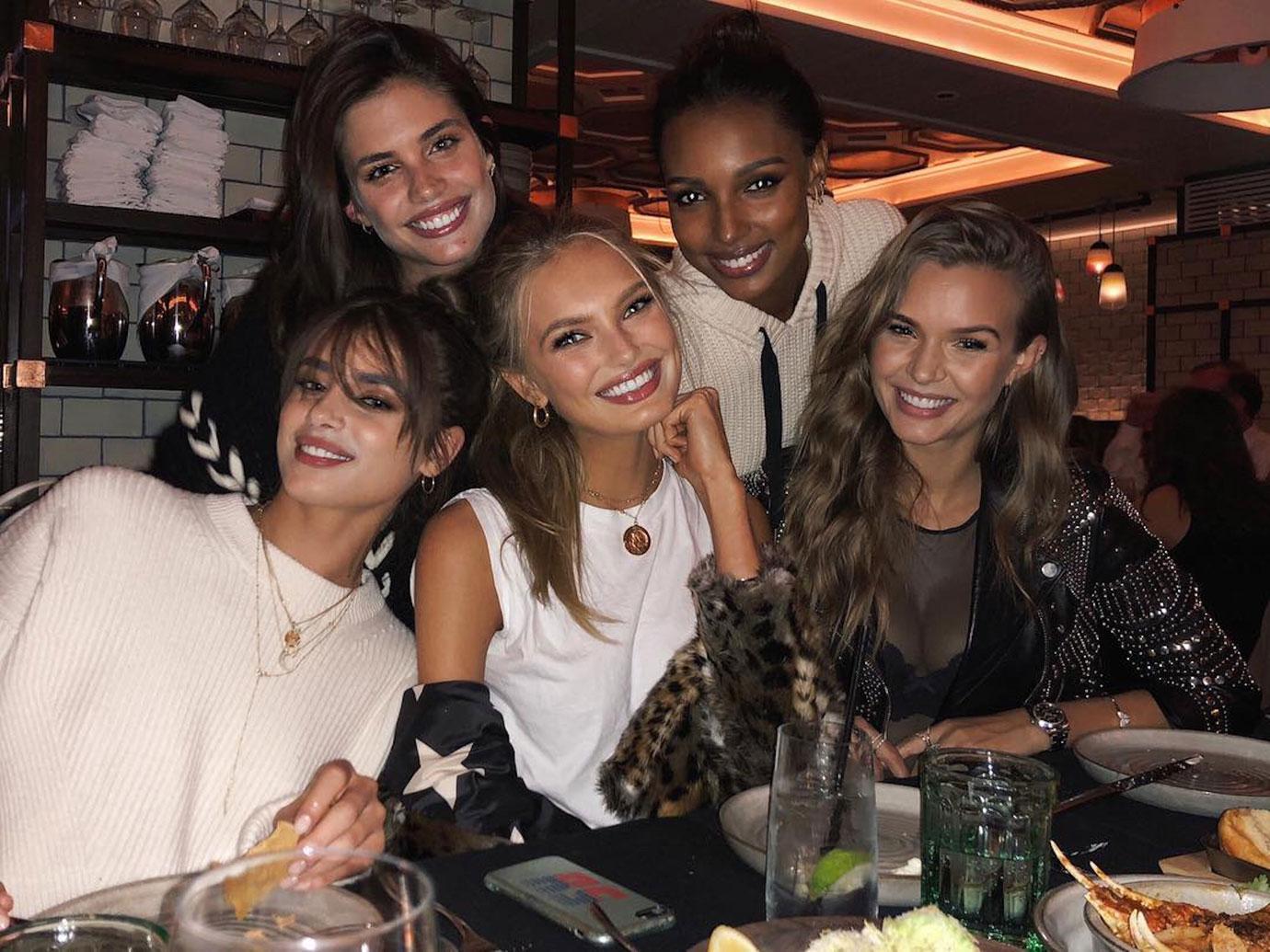 //Romee Strijdc Jasmine Tookesc Josephine Skriverc Taylor Hill and Sara Sampaio at Legasea at Moxy Times Square_Courtesy of josephineskriver