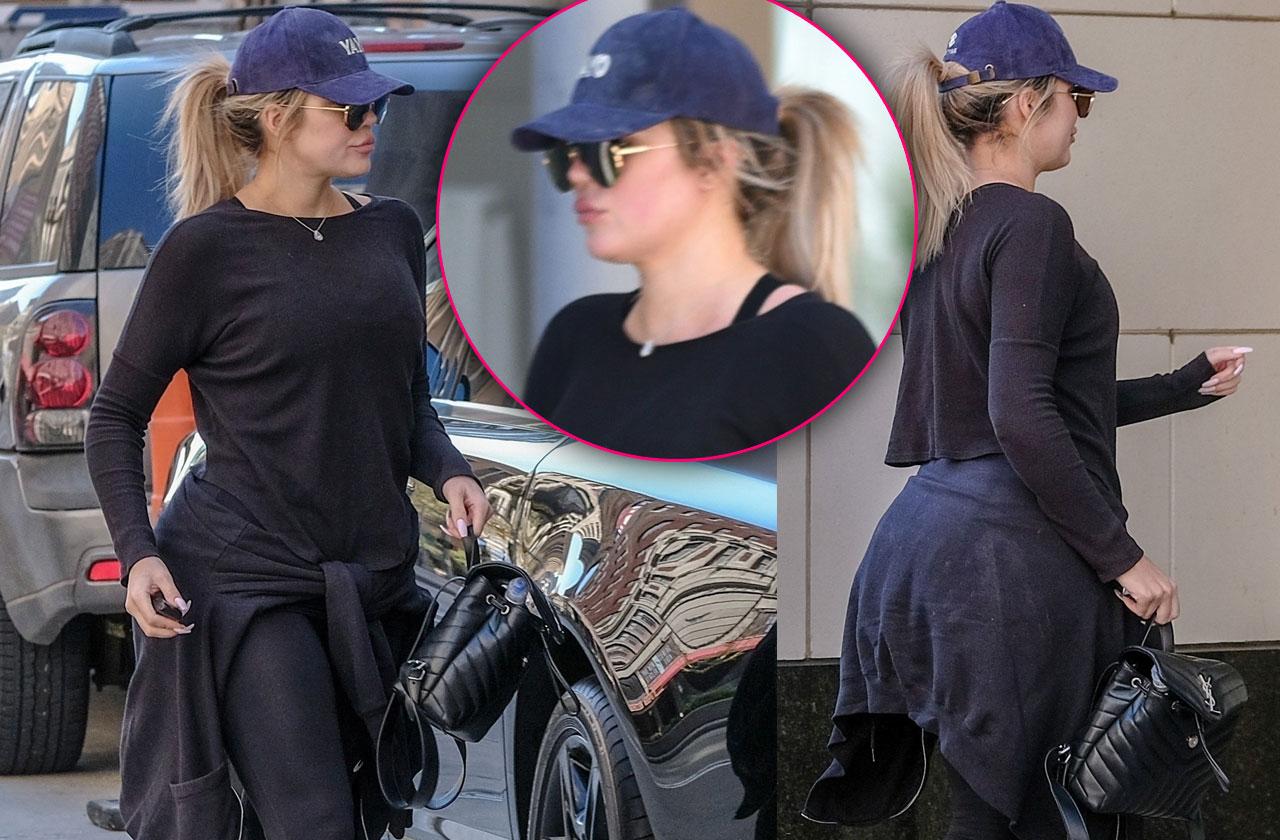 //Khloe Kardashian Butt Post Baby Body Gym