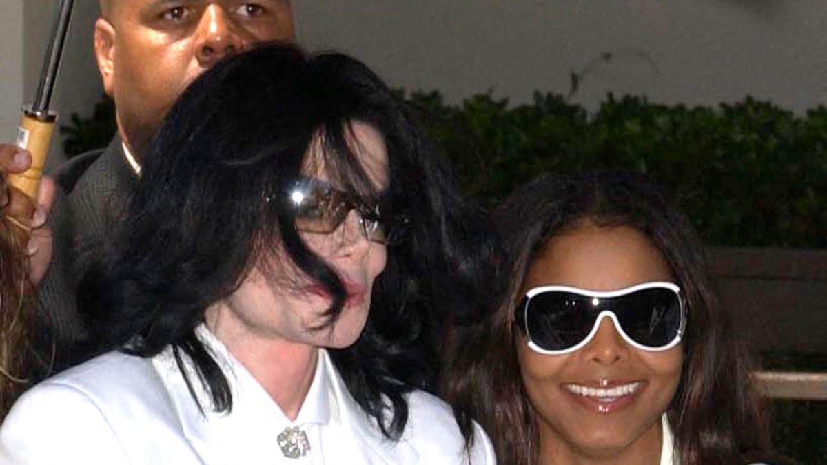 Photo of Michael and Janet Jackson
