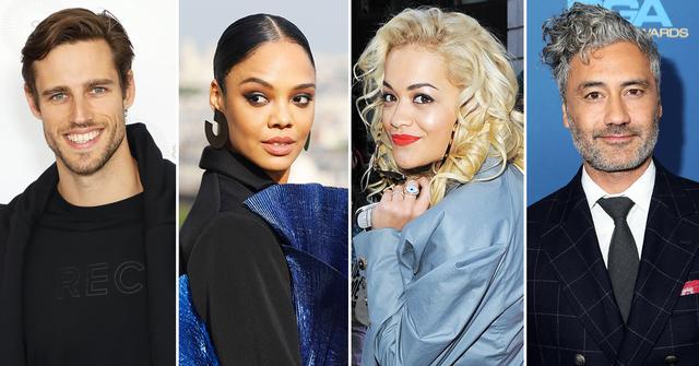 tessa thompson makes out male model throuple pda rita ora taika waititi photos r