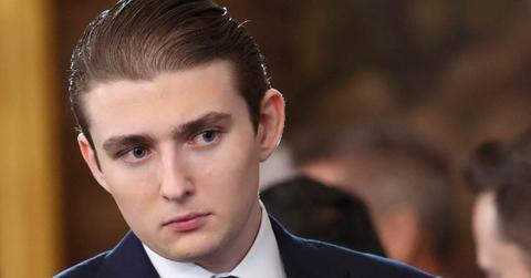 A photo of Barron Trump