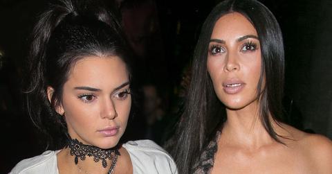 //kendall jenner kim kardashian anxiety panic kuwtk