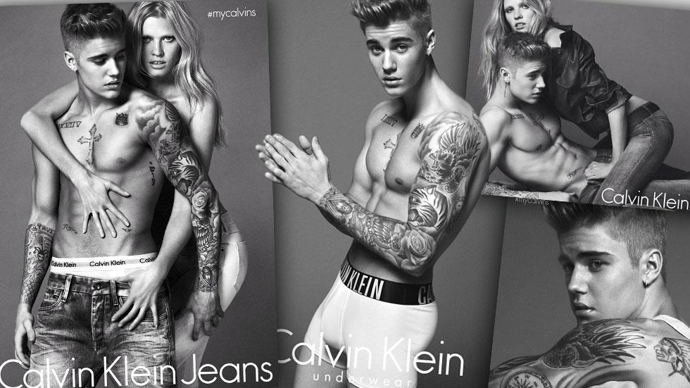 //justin bieber calvin klein