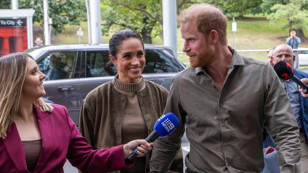 Photo of Prince Harry and Meghan Markle