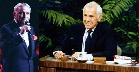 Johnny Carson was nearly killed after groping a mobster's girlfriend, but Frank Sinatra saved his life.