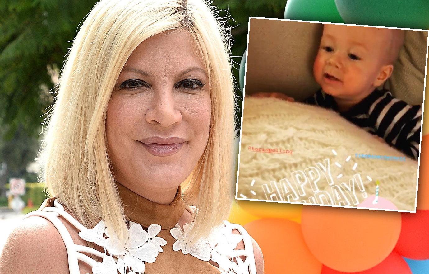 Tori Spelling Celebrates Kid Birthday After Breakdown