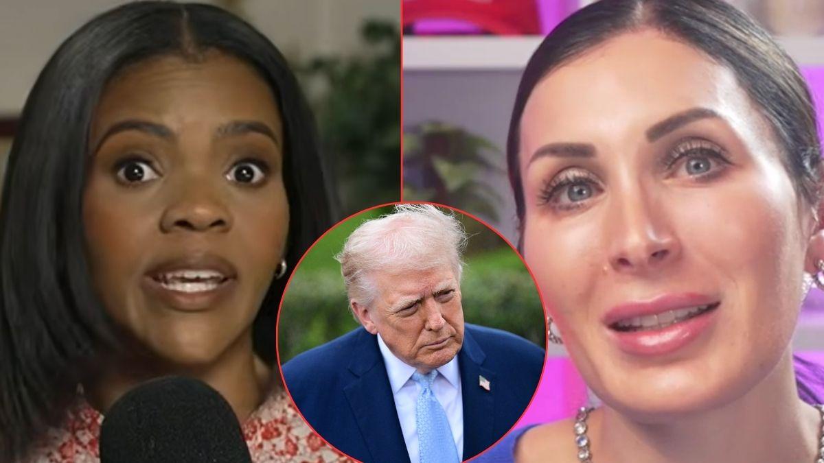 Photo of Candace Owens, Donald Trump, Laura Loomer