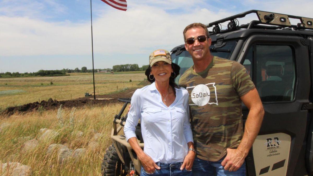 Photo of Kristi Noem, Bryon Noem