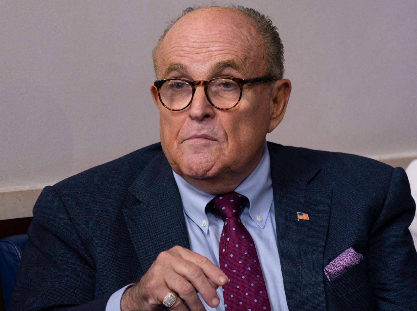 rudy giuliani suspended from practicing law in new york accused of making false statements while working for donald trump gallerypic