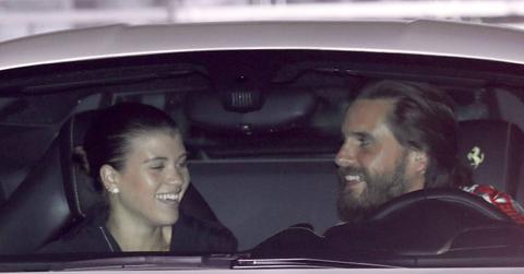 Scott Disick And Sofia Richie Leave Restaurant Date