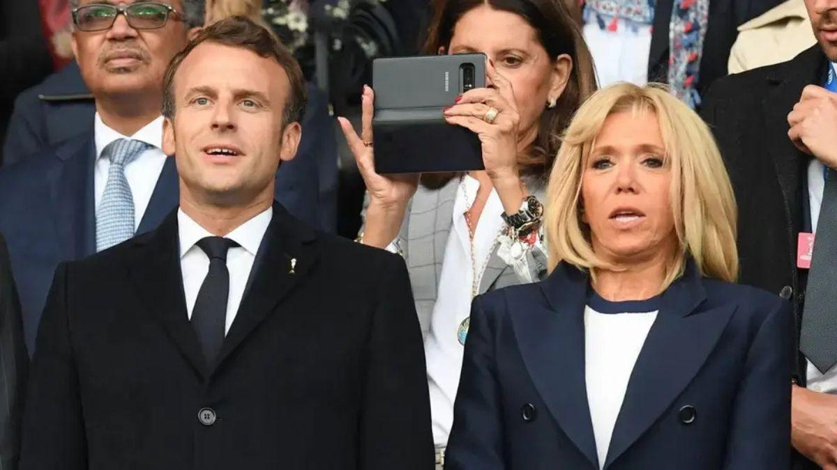 Emmanuel and Brigitte Macron