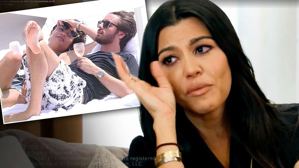 Kourtney Kardashian Cries Scott Disick