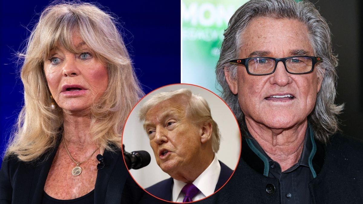 Goldie Hawn and Kurt Russell have been facing a political divide as differing views on Trump strain Hollywood's 'Golden Couple.'