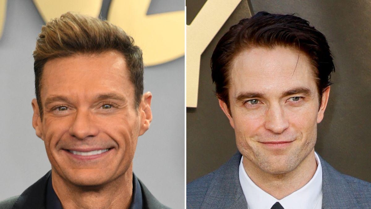 picture of Ryan Seacrest and Robert Pattinson
