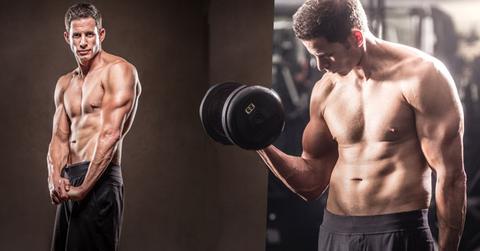 //tarek el moussa muscles body split christina el moussa pp