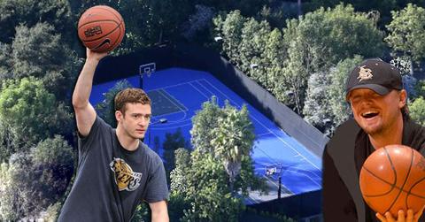 Celeb basketball courts