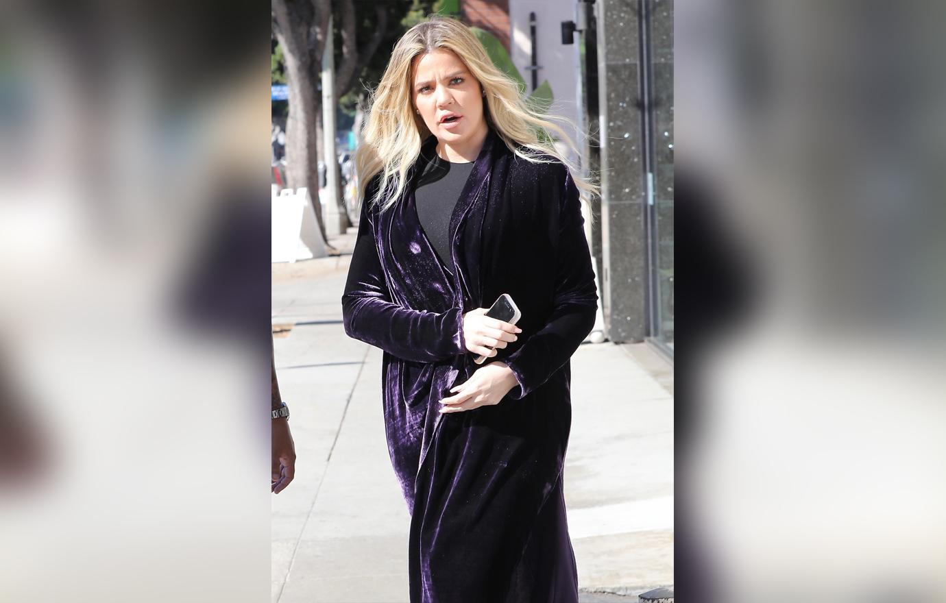 Khloe Kardashian Baby Bump Pregnant