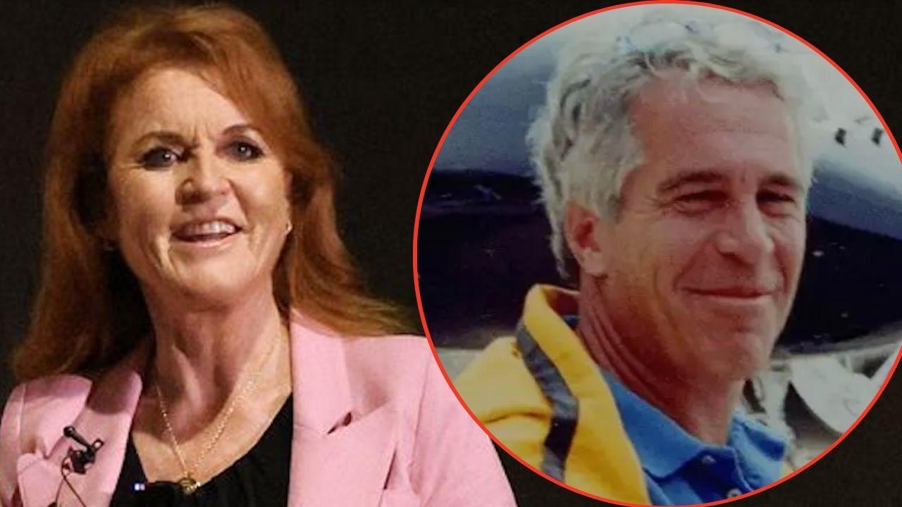 Photo of Sarah Ferguson and Jeffrey Epstein