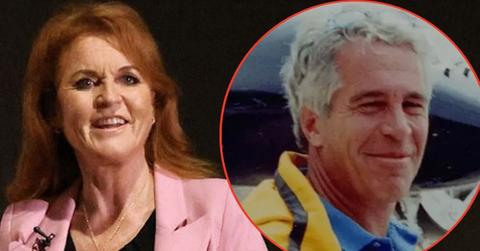 Photo of Sarah Ferguson and Jeffrey Epstein