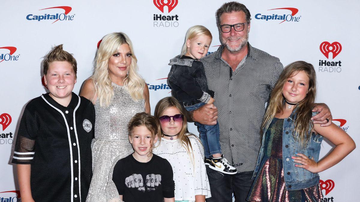 image of The actress was driving four of her children and three of their friends at the time.