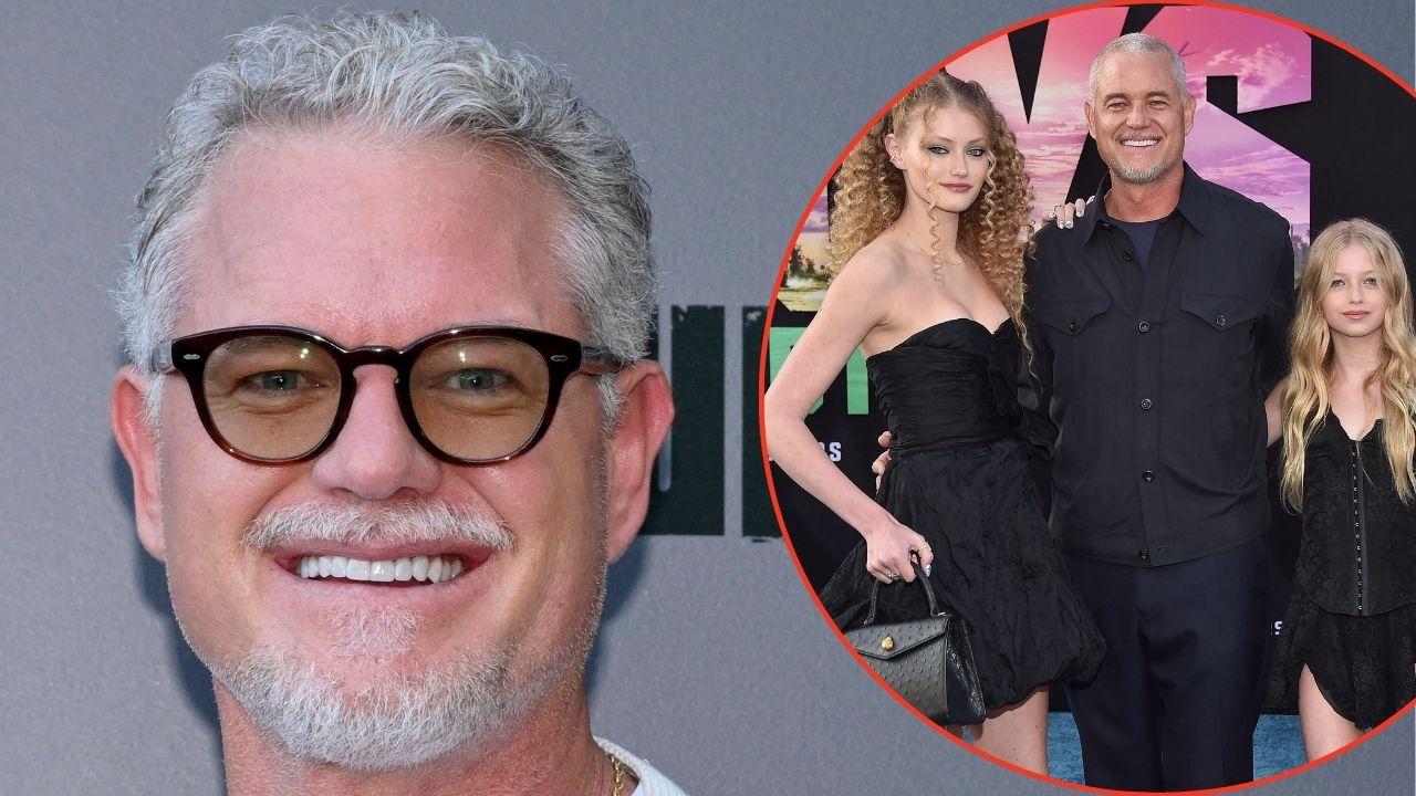 picture of Eric Dane and daughters