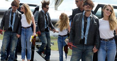 Johnny Depp Amber Heard Marital Problems Photos