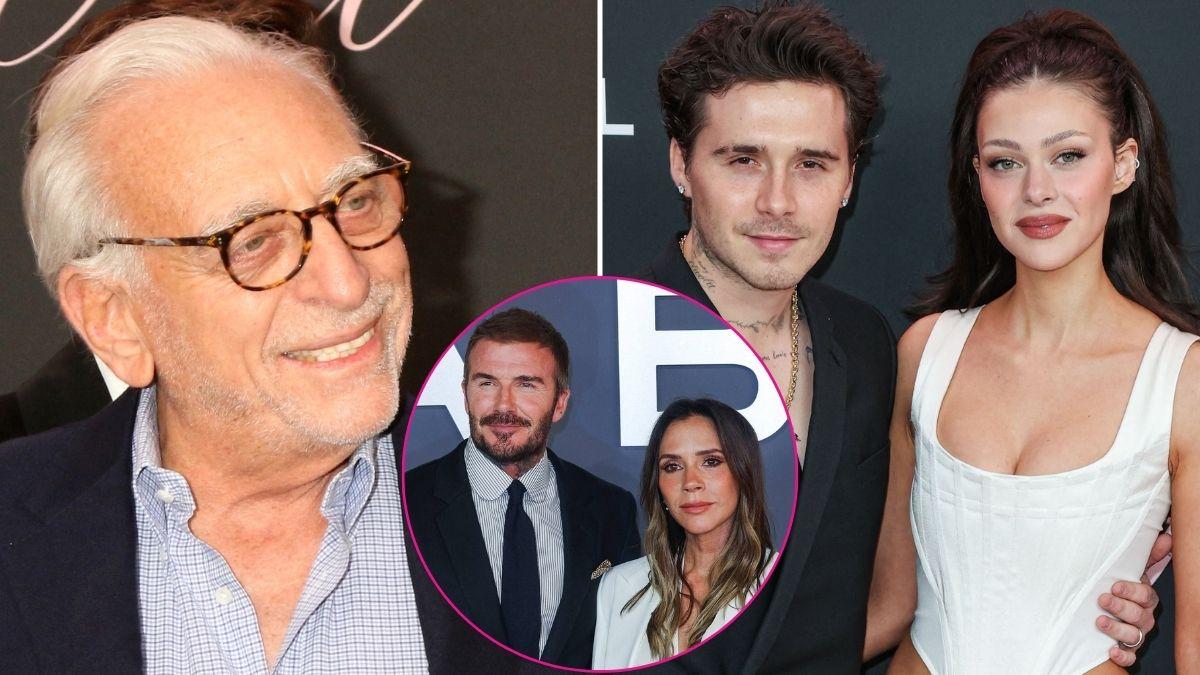 picture of Nelson Peltz, Brooklyn Beckham, David Beckham, Victoria Beckham and Nicola Peltz
