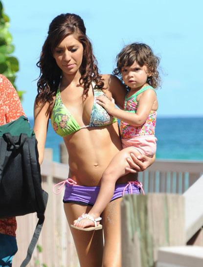 //farrah abraham boob job bikini