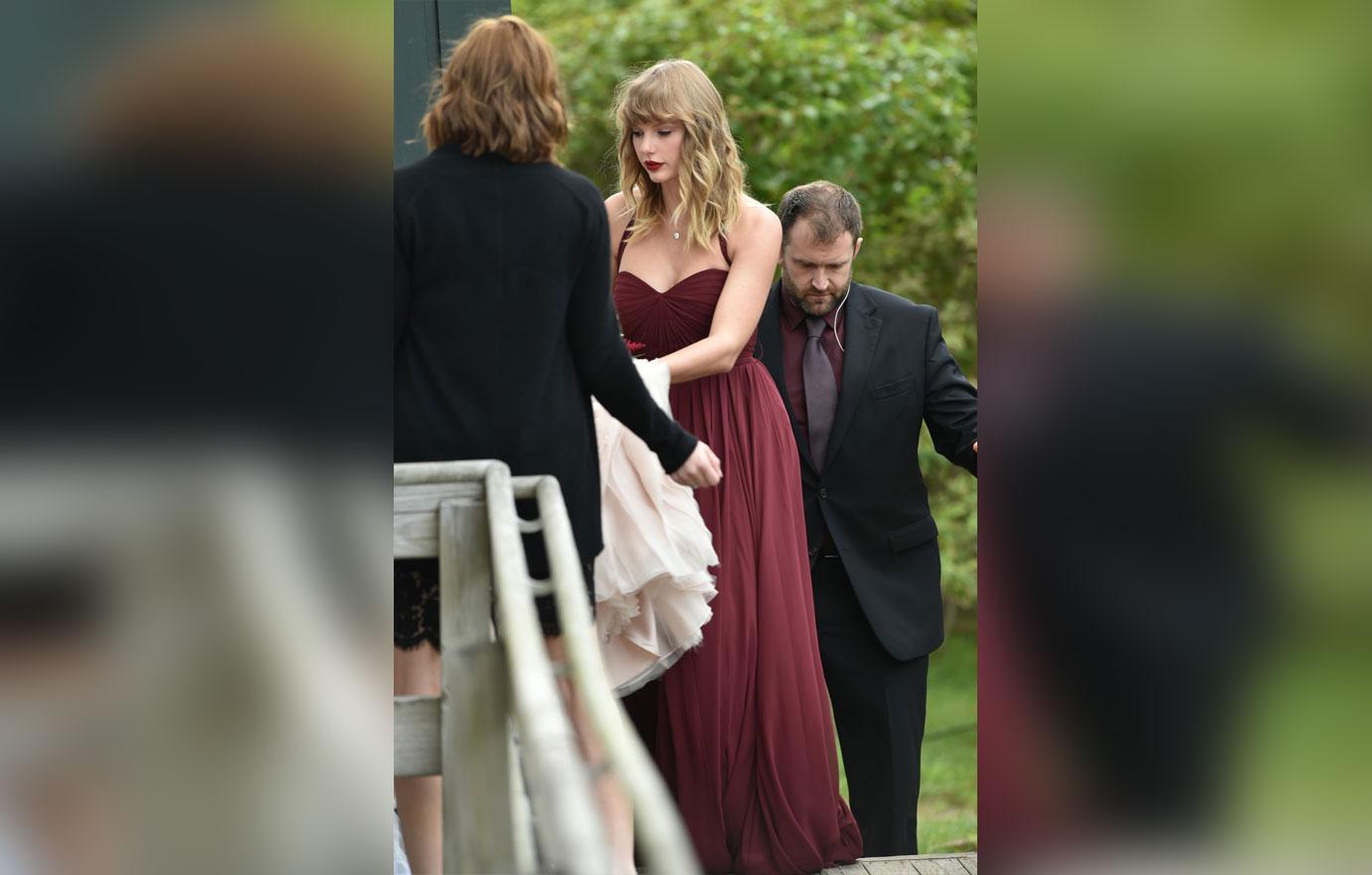 Taylor Swift Stuns As Bridesmaid At Best Friend’s Wedding