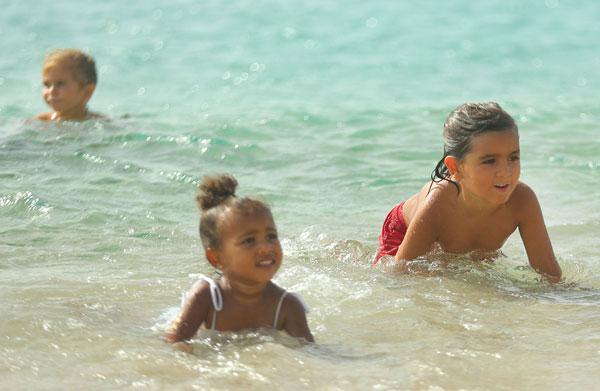 //north west cute bathing suit beach st barts