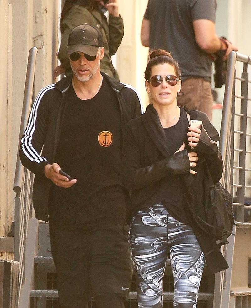 Sandra Bullock Boyfriend Bryan Randall Gym NYC